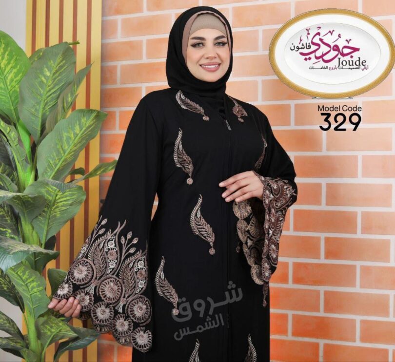 Abaya doubai qualité au top taille 54-60 disponible – Image 4